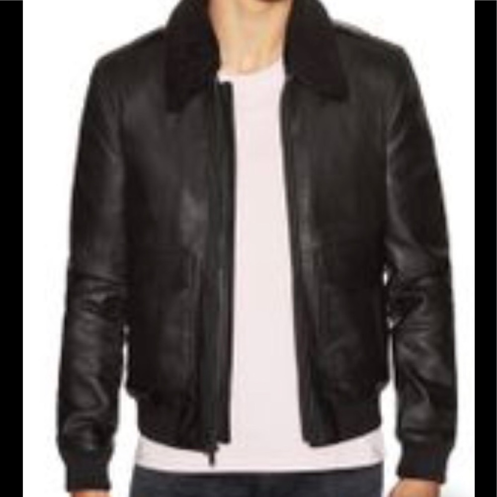 BLK DNM Black motorcycle Jacket - Picture 1 of 5
